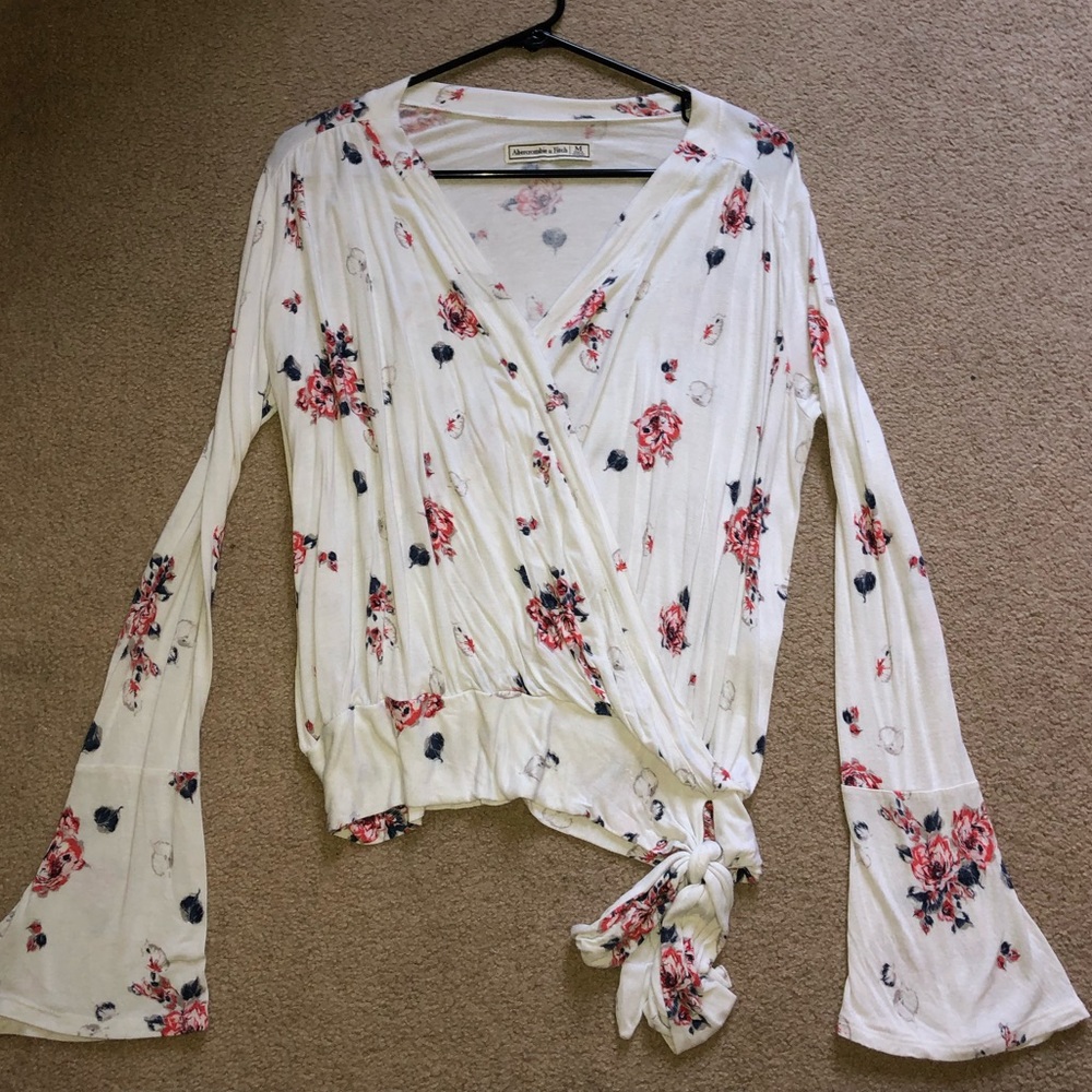 Abercrombie floral spring top